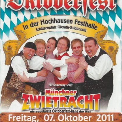 Festplakat Oktoberfest 2011